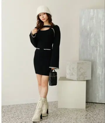 립서비스 미니 원피스