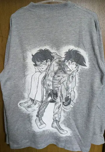 레어 내일의 죠 맨투맨 야부키 죠 치카라 이시 토오루 빈티지 애니메이션