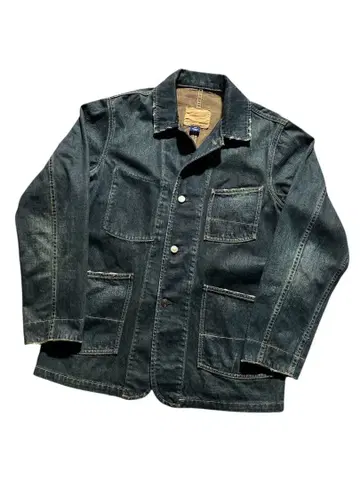 GAP 빈티지 가공 커버올 데님 자켓 M