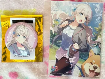 샤인포스트 나탈리아 캔뱃지 특전 브로마이드 세트