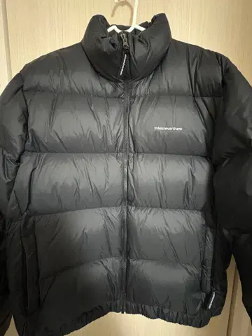 thisisneverthat 블랙 다운 자켓