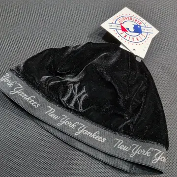 00s 양키스 벨로아 스컬 캡 MLB HIPHOP 블랙