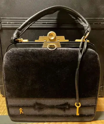 Roberta di Camerino 핸드백 블랙 벨벳