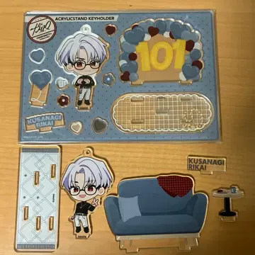 카리스마 x fanfancy+ 아크릴 스탠드 키링 세트 쿠사나기 리카이