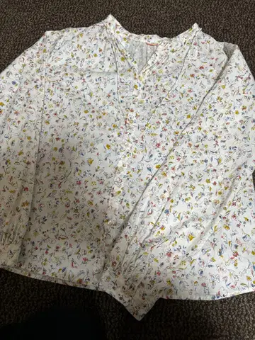 팔라스 팰리스 꽃무늬 블라우스 셔츠