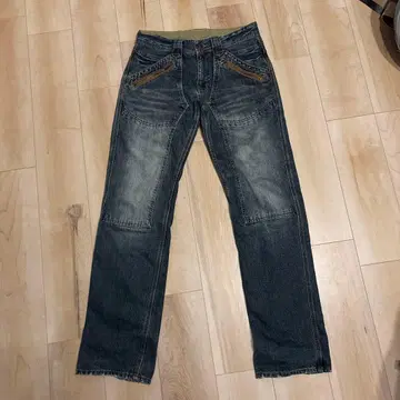 archive gimmick denim pants