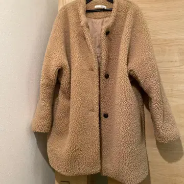 Via.J 롱 코트 사이즈 38