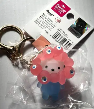 산리오 미야쿠미야쿠 클리어 키링 포차코