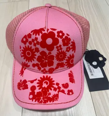 [택 포함 새상품] HYDROGEN 플라워 프린트 야구 모자