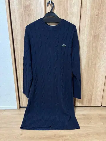 라코스테 원피스 네이비