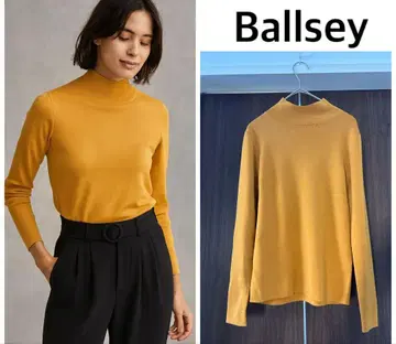 Ballsey 보르지 울 하이넥 니트 새상품급