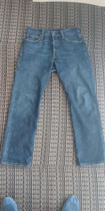 다크 블루 스트레이트 데님