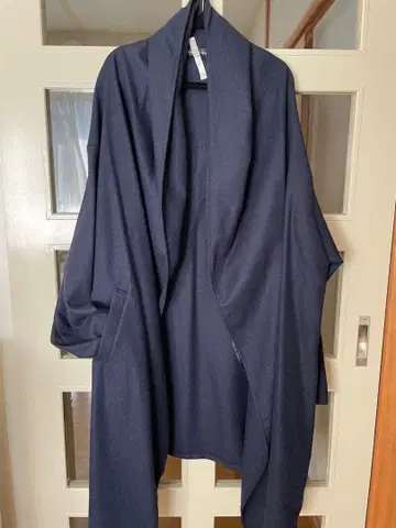 mizuiroind 네이비 롱 가디건