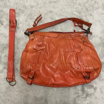 Dakota 2way 숄더백 가죽 사선 크로스 카멜 BY99