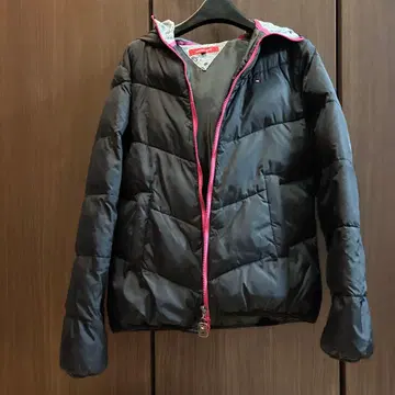 후드 부착 경량 다운 자켓