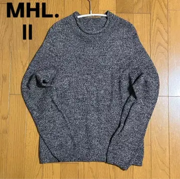 MARGARETHOWELL MHL. 모크넥 니트 스웨터 긴팔