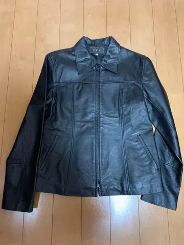 C.B.F. 블랙 가죽 자켓 사이즈 11
