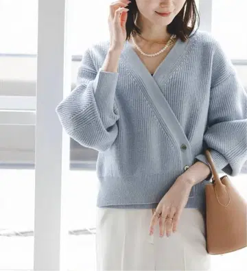 NOBLE 편직 카슈쿨풍 풀오버