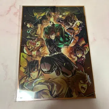 귀멸의 칼날 귀멸 극장 기둥 연습편 아크릴 색지 ufotable