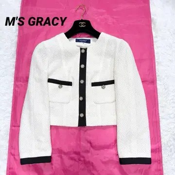 [ 컨디션 최상 ] 엠즈 그레이시 노카라 자켓 아우터 2023년 38