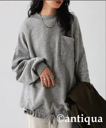 안티카 패턴 토르소 마네킹 드로스트 맨투맨