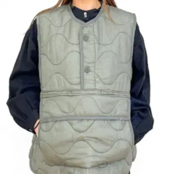 CATTA 퀼팅 다운 베스트 M65 라이너