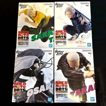 SAKAMOTO DAYS VIBRATION STARS 피규어 4개 세트