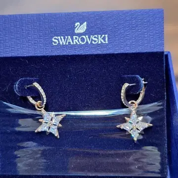 컨디션 최상 Swarovski 스와로브스키 귀찌