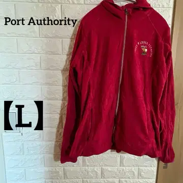 Port Authority [ L ] 빨간색 풀 집업 후드티