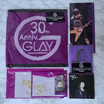 GLAY HISASHI 6점 세트 스와링코