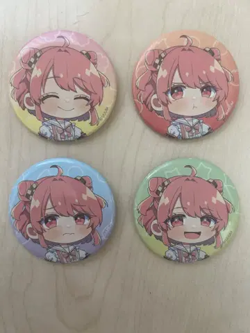 컬러풀피치 노아 캔뱃지