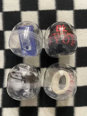 B'z FYOP 가챠 카세트 참 리스트 밴드 미니 토트 마스킹 테이프