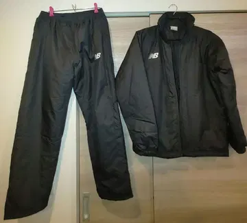 뉴발란스 윈드 브레이커 저지 상하의 XL 사이즈 블랙