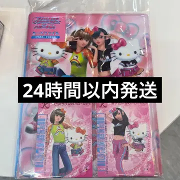 미개봉 새상품 카드 파일 헬로키티 오샤레마녀 러브앤베리