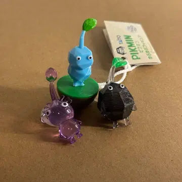 피크민 메지루시 액세서리 2 보라색 피크민 바위 피크민 얼음 피크민