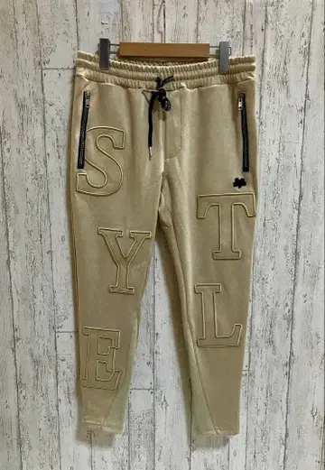 LUXE/R 페이크 스웨이드 팬츠