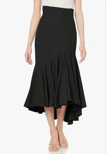 스나이델 snidel 하이웨스트 헴 볼륨 스커트