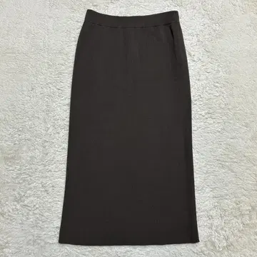 새상품급 EVERYDAI I LIKE rib tight 스커트 브라운