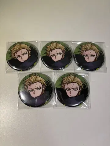 복숭아 정원 암귀 백귀 대아 캔뱃지 5개 세트