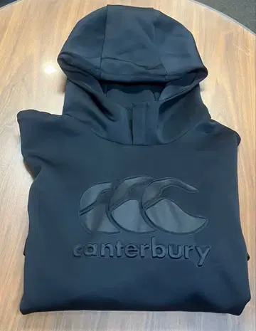 단 한 점! canterbury 블랙 후드티 빅사이즈