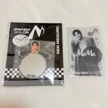 메구로 렌 클리어 스티커 미러 스티커