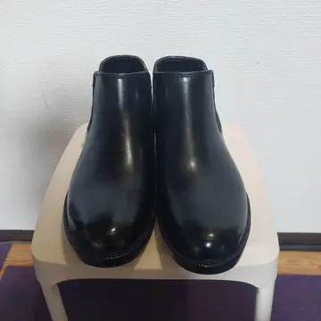 블랙 사이드 고어 부츠