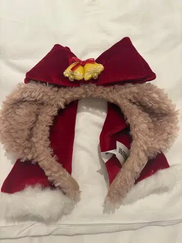 홍콩 디즈니 머리띠 더피 크리스마스