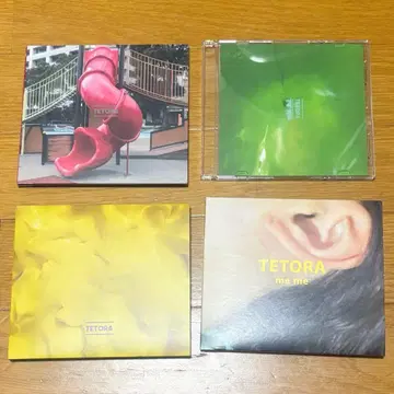 TETORA 4장 묶음 판매 CD DVD 타월
