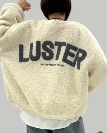 Ayane. LUSTER 보아 자켓 크림색