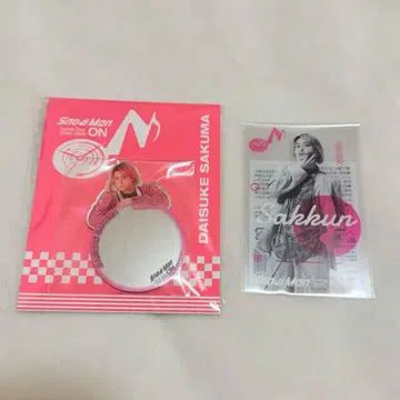 사쿠마 다이스케 클리어 스티커 미러 스티커