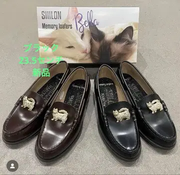 새상품 [ Bella ] SIIILON x HARUTA 로퍼 고양이