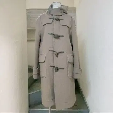 런던 트래디션 더플 코트 그레이지 색상 영국제