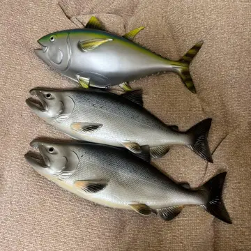 물고기 모양 리얼 파우치 (지퍼 포함)