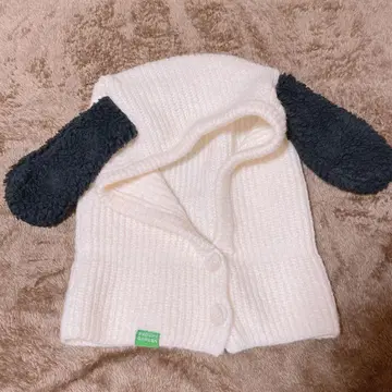 스누피 바라클라바 머플러 모자 성인용